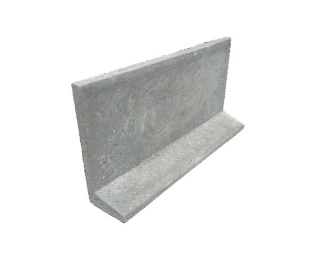keerwand 100 x 50 x 4 cm Boordsteen
