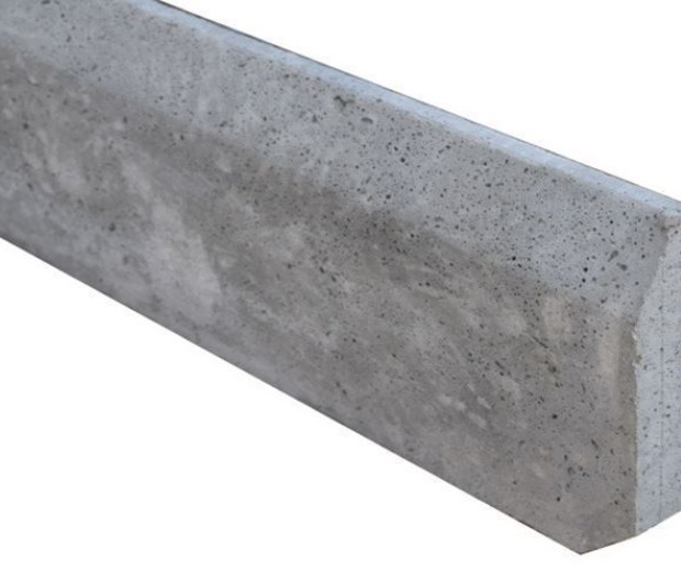 afgeschuinde borduur 100 x 30 x 3cm Tuinafboording